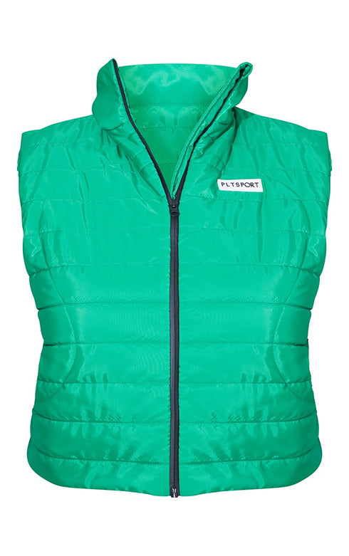 PLT PLUS GREEN QUILTED HIKING VEST